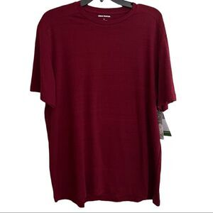 Men’s Urban Frontier Crew neck Tshirt
Cotton blend Sz L, deep Heather Red NWT